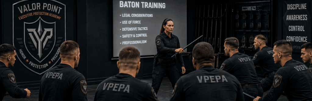 baton demonstration baton classroom demonstration