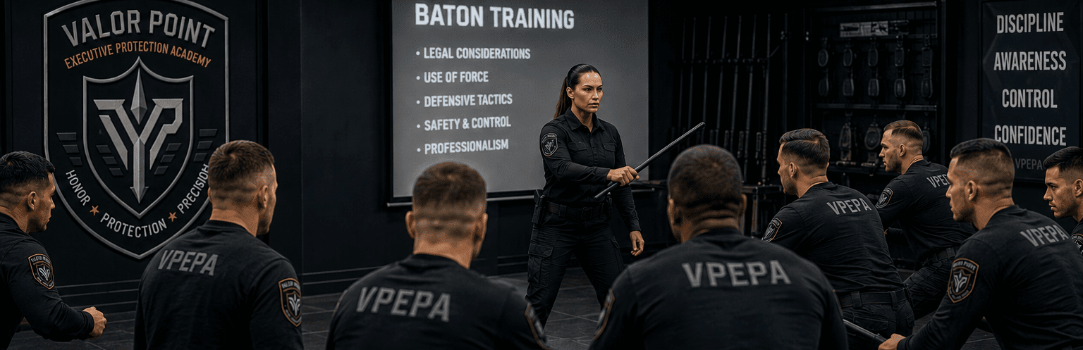 baton demonstration