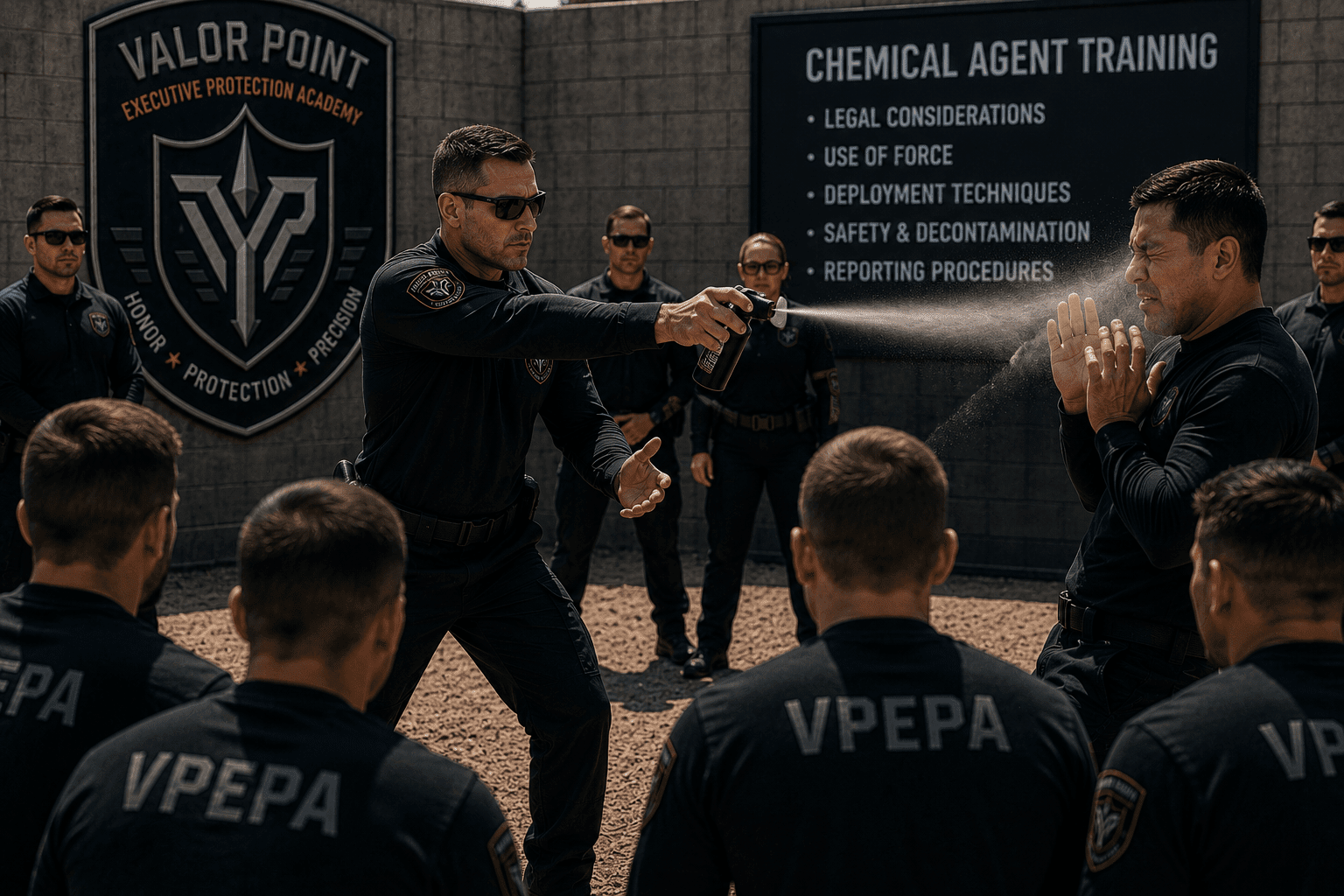 pepper spray training